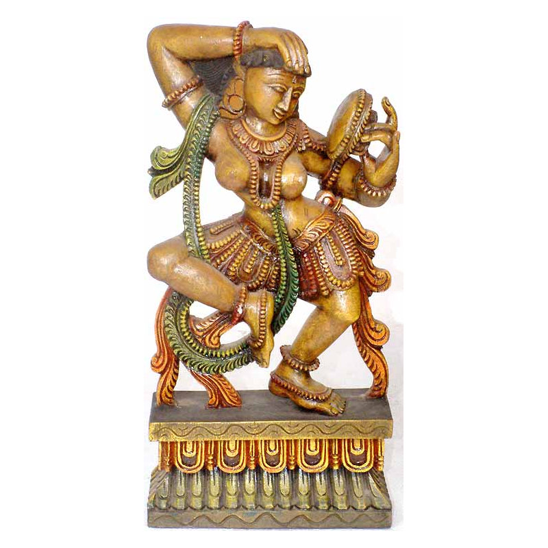 Dame appliquant le kumkum