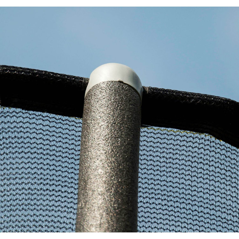 YJ USA Round Backyard Trampoline with Safety Enclosure