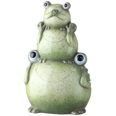 Caledonia Frog Animals Plastic Garden Statue