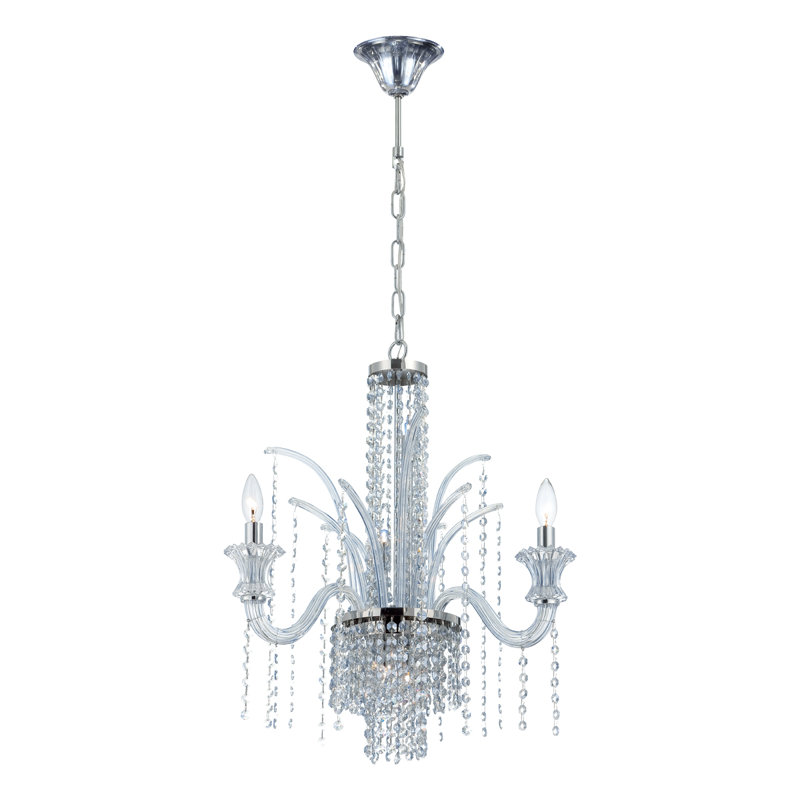 Lustre traditionnel / classique à 7 lumières de style bougie Nava