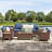 Kisner 7 - Person Outdoor Wicker Sofa Seating Group With Cushions And Table-103896315