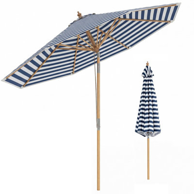 270 cm W X 270 cm D Market Parasol with Pulley Lift