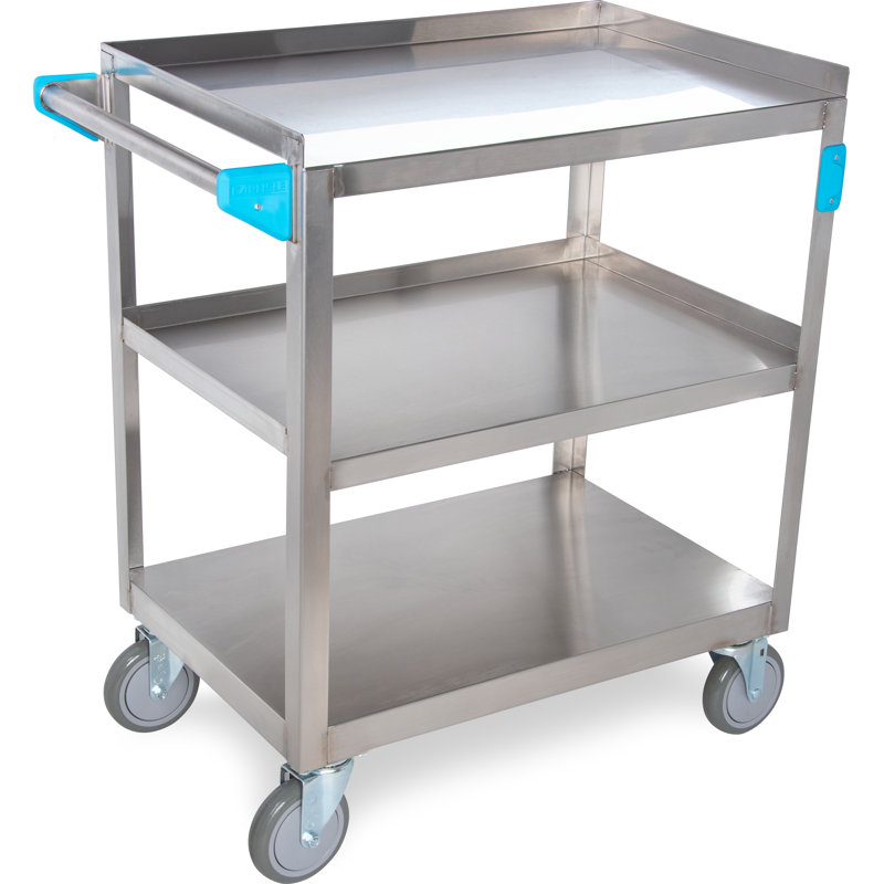 Utility Cart with Wheels, 18" W x 27" D
