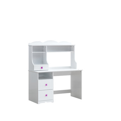 Parrish 47" W Writing Desk with Hutch
