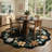 Garbrand Machine Washable Floral Farmhouse Area Rug with Non-Slip Backing for Living Room, Dining Room, Bedroom-47675050