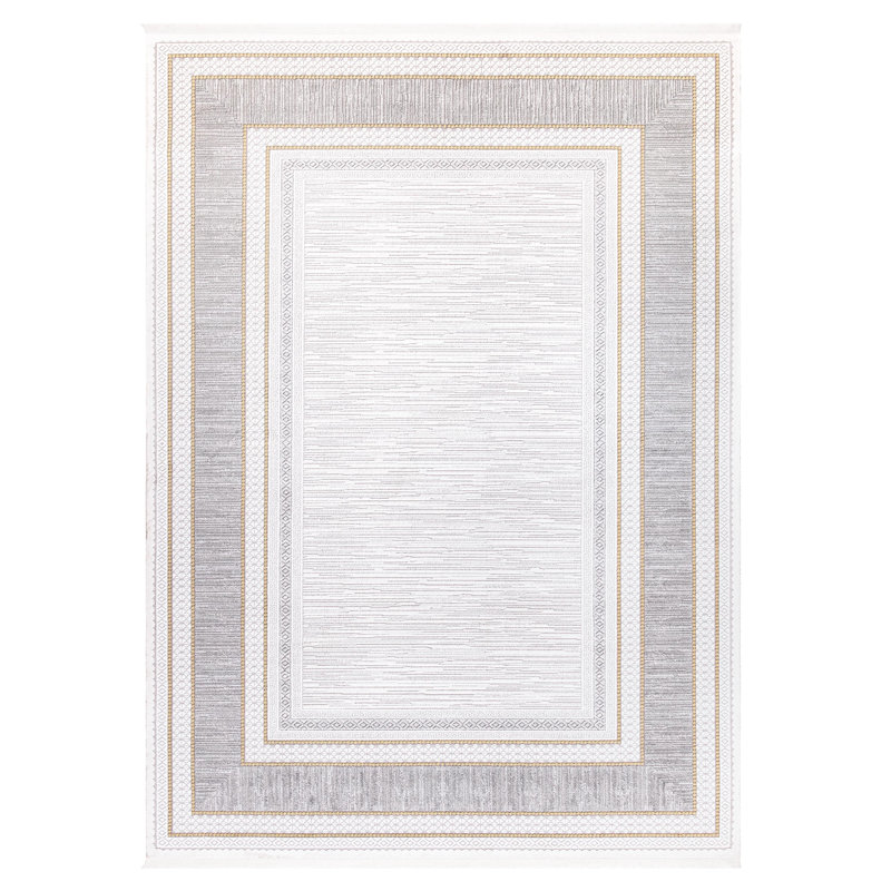 Jarma Tencel Geometric Indoor Rug, Runner 2'8" x 9'11"