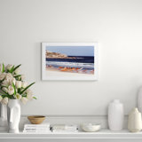 Surfers Are Pictured On Bondi Beach Giclee Print by Getty Images