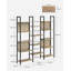 Jaliyah 166cm H x 158cm W Steel Etagere Bookcase-1503960641