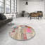 Tapis gris/beige/brun contemporain-941651370
