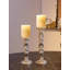 Bougeoir de table en cristal 12,2 po H