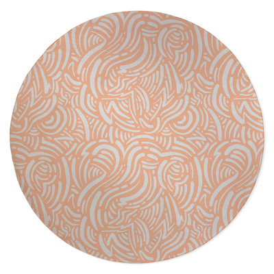 Cozy Swirl Non-Slip Outdoor Rug