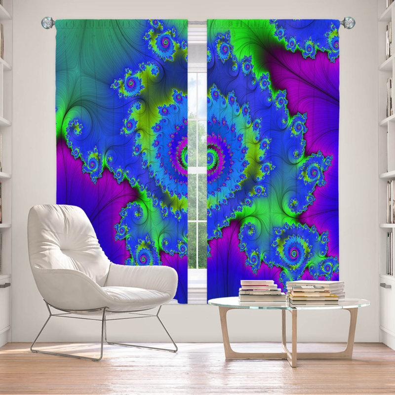 Room Darkening Curtain, 40" W x 61" L