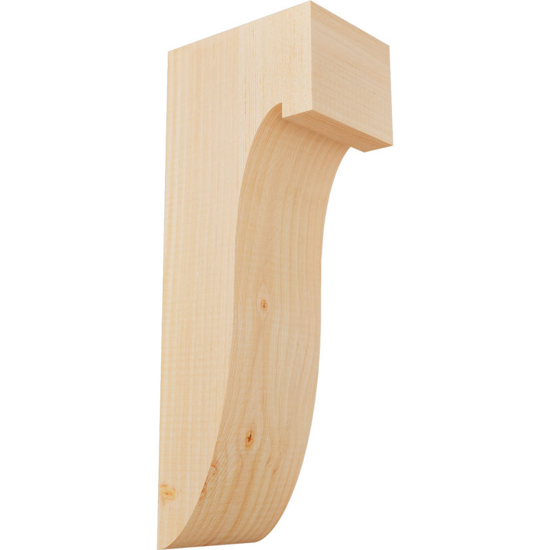 Del Monte Corbel, H 20 po x l 5,5 po x P 8 po, Sapin de Douglas, Lisse