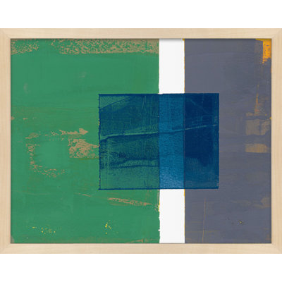 «Bold In Blue 1» par Andrea Stokes - reproduction de cadre photo