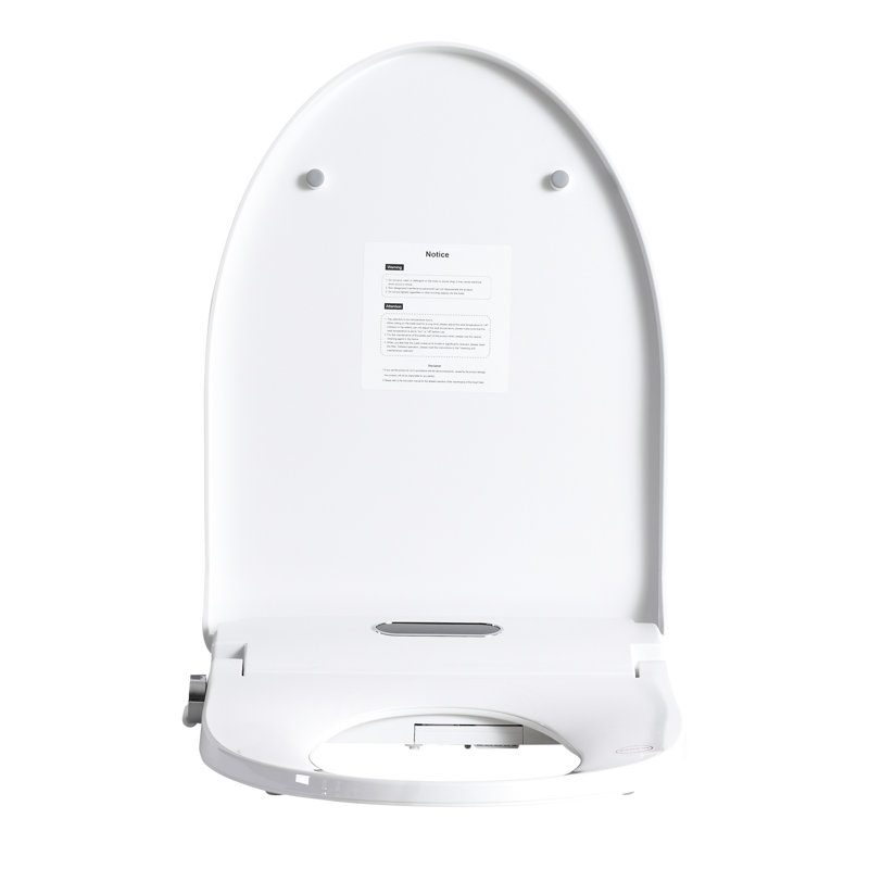 Portable Bidet Toilet Seat With Sensor Auto Open/Close, Digital Display, Side Control Mode, Four Heating Options For Elongated Toilets In Bathroom Smart Water Temperature Adjustment, And Night