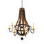 Barrel Stave 8 - Light Chandelier