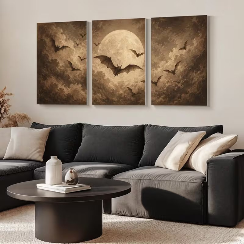 3 Piece Wrapped Canvas Wall Art, 30cm H x 20cm W