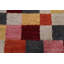 Tapis multicolore noué à la main 8 pi 1 po x 10 pi 2 po One-of-a-Kind