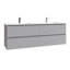 Flora C160D 63.0" Wall Mounted Bathroom Vanity-1734901535