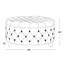 Repose-pieds de rangement rond en velours de 29,5 po Kirsten-1038224320