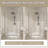 38'' W x 38'' D x 72'' H Semi-Frameless Neo-angle Reversible Shower Enclosure-94837817