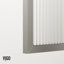 Écran de baignoire fixe avec verre 3/8 po l 34 po x H 62 po Meridian-99078318