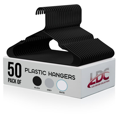 Cintre en plastique standard 50 pièces