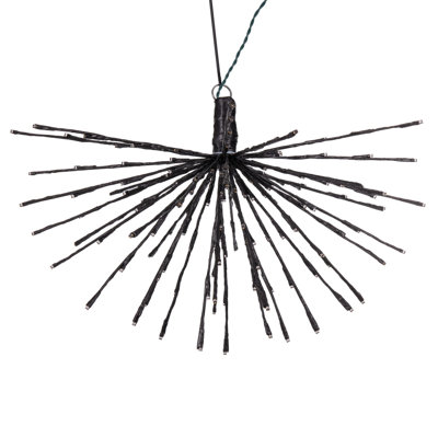 Vickerman Black Starburst 5mm LED Wide Angle Light 20'' String Lights