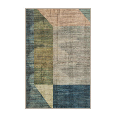 Deztini Abstract Indoor Rug