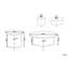 Zayn Cross Legs Coffee Table-71249350-71249352