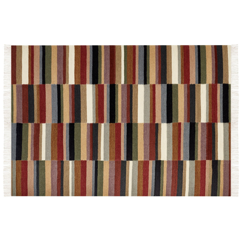 Cosima Striped Hand Woven Area Rug, Rectangle 160 x 230cm
