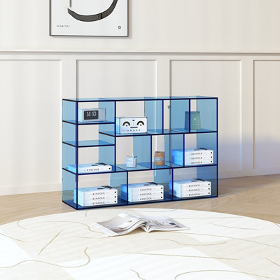 Bibliothèque de présentation multi-couches en acrylique