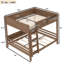 Grand lit superposé en bois massif avec tablettes-906542418-906542419