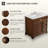 Hermes 36'' Single Bathroom Vanity with Marble Top-1646516513