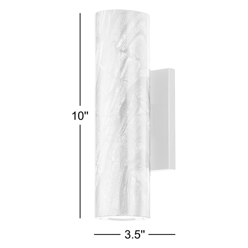 Predock 2 Light Wall Sconce
