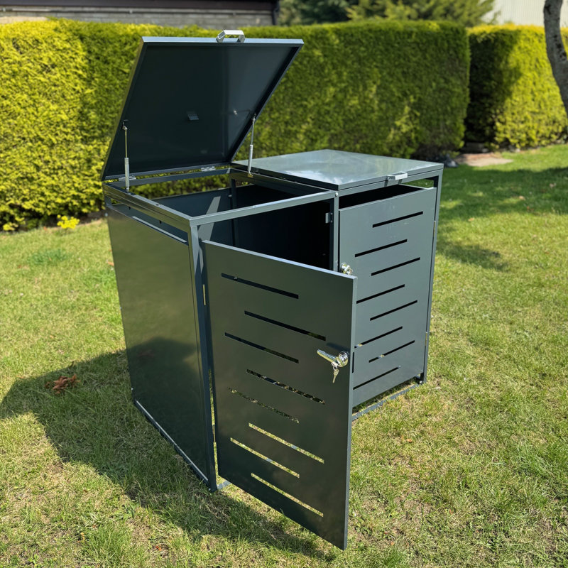 Metal Double Bin Store