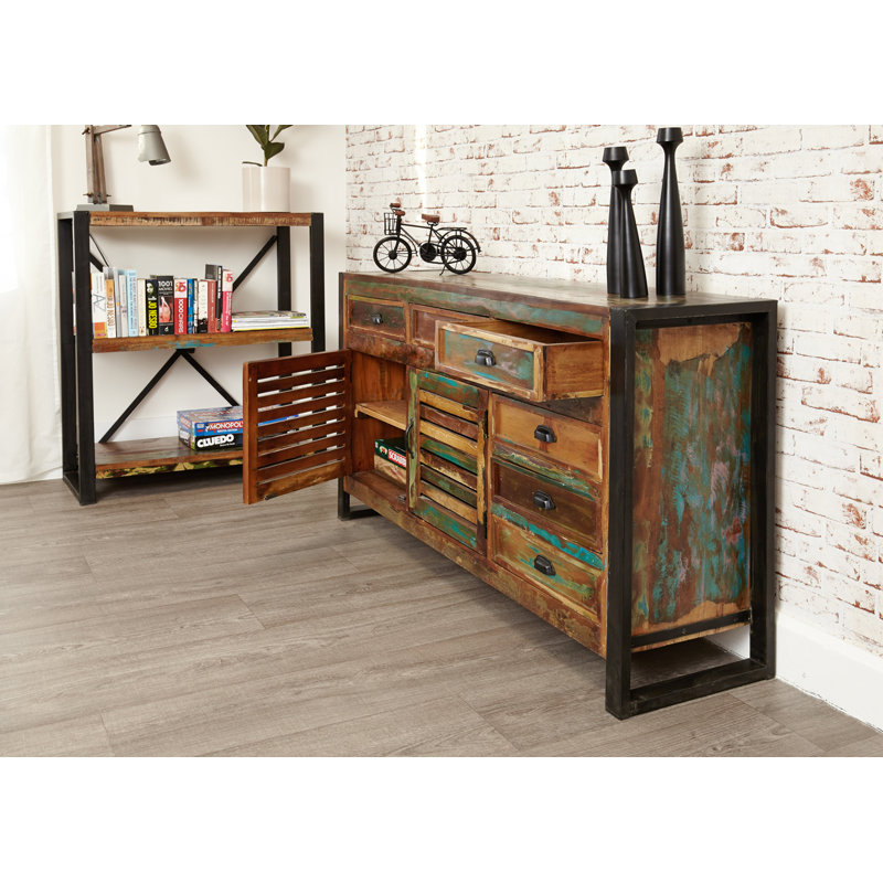 Aurelie 150cm Solid Wood Sideboard