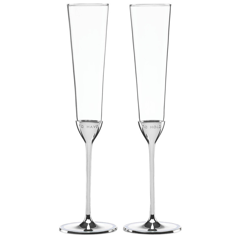 Prenez le gâteau 6 oz. Flûte en cristal au plomb