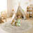 Vintage Distressed Non Slip Washable Rug(Brown)-1491934824