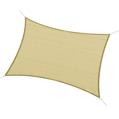 Toile d'ombrage rectangulaire 13' x 10'