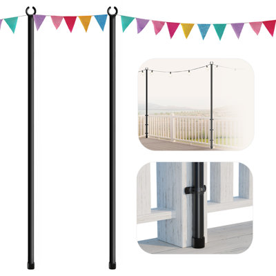 Quintica String Light Pole