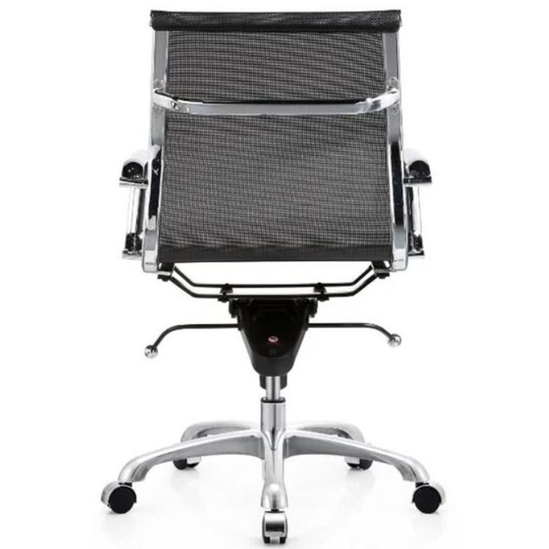 Chaise de bureau en filet Sunny, Noir, noir, noir, noir