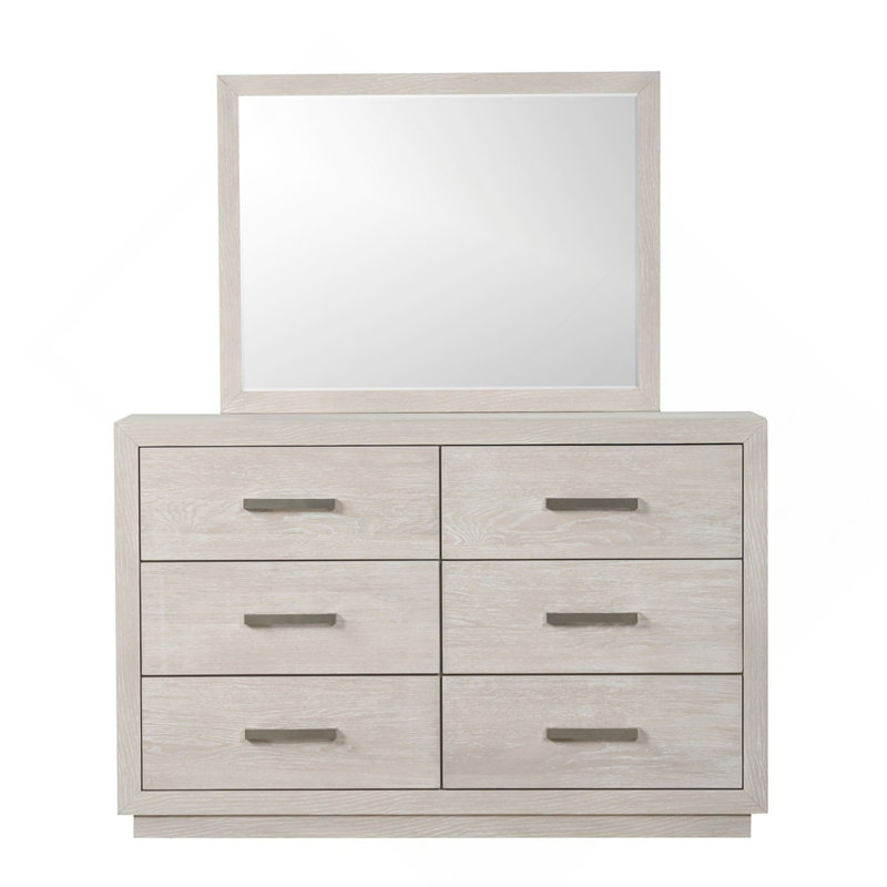 Mobilier de chambre transitionnel en miroir