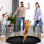 Enclos pour chien pliable 8 panneaux pour chien avec coussin inférieur H 30 po