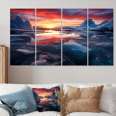 Caudell - Beach & Ocean Wall Art Set 4 Piece