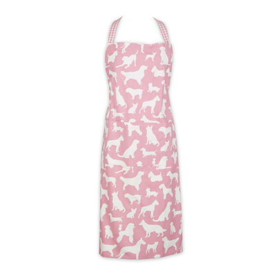 No Pattern Cotton Bib Apron
