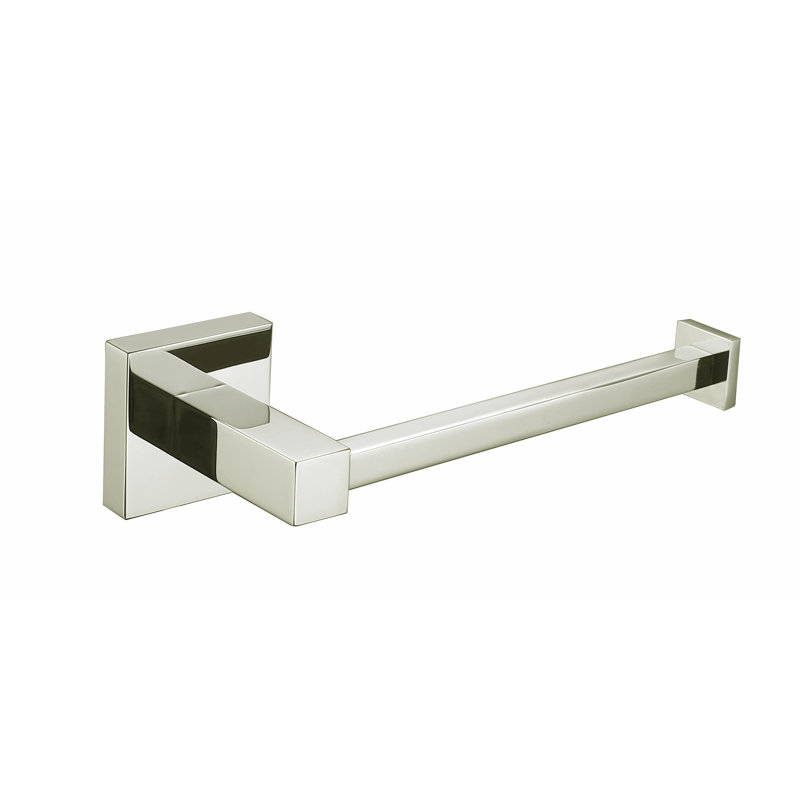 Porte-papier hygiénique à fixation murale empolo, Nickel brossé