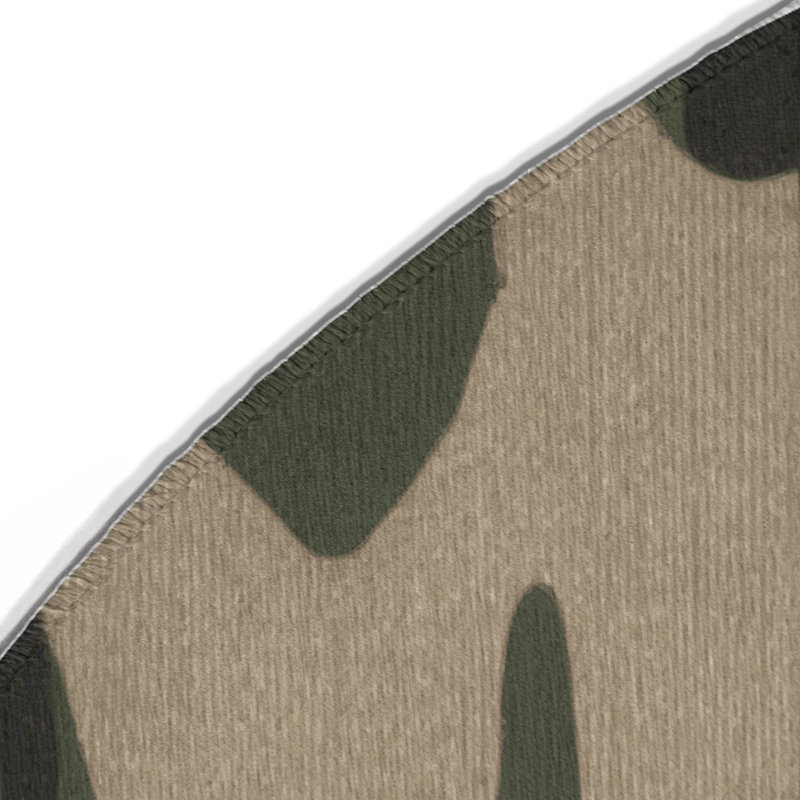 Urban Veil Indoor And Outdoor Area Rug, Round 5'