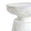 Table d'appoint d'extérieur en travertin Ponti