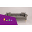 Canapé Chesterfield à accoudoirs roulés 85 po-632927009